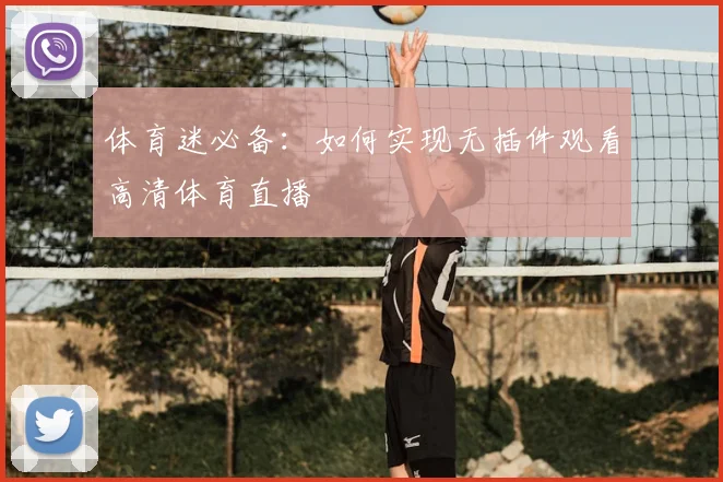 体育迷必备：如何实现无插件观看高清体育直播